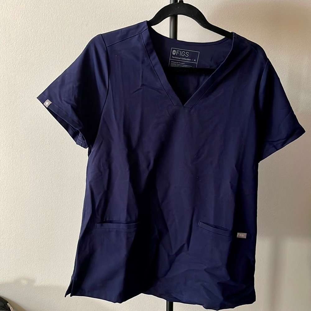 Figs Casma Scrub Top